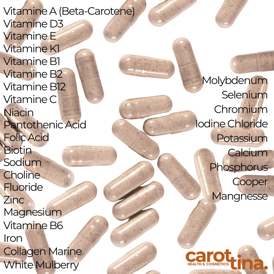 HAIR, SKIN & NAILS | 60 CAPS - Complément Alimentaire