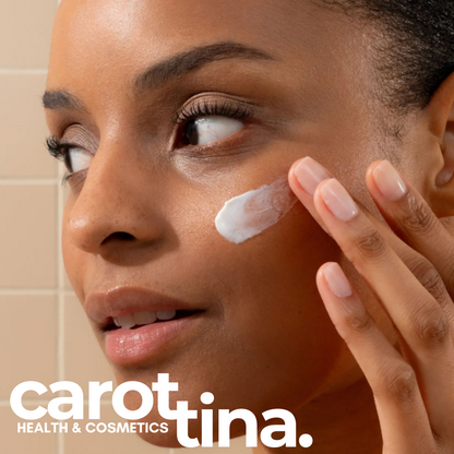 CRÈME HYDRATANTE, ÈCLAIRCISSANTE & ANTI SOLEIL By Carotina®
