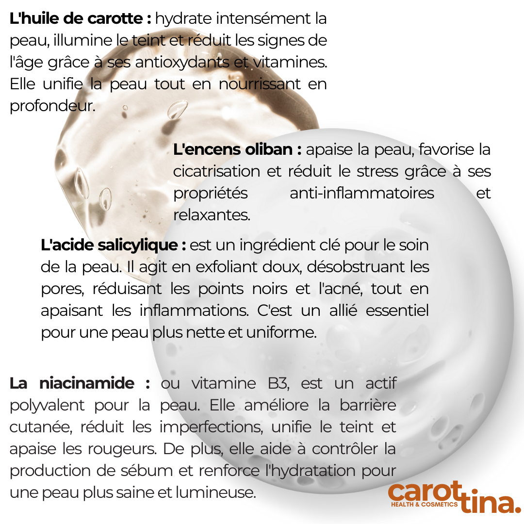 SAVON A L'HUILE DE CARROTE & L'HUILE DE L'ENCENS D'OLIBON By Carotina®