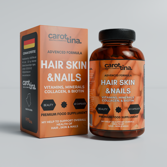 HAIR, SKIN & NAILS | 60 CAPS - Complément Alimentaire